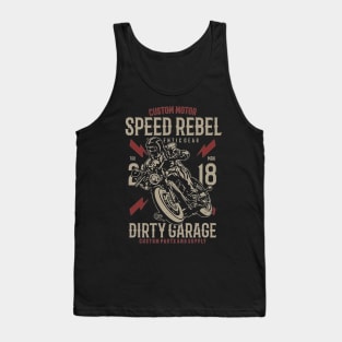 Speed Rebel Dirty Garage Tank Top